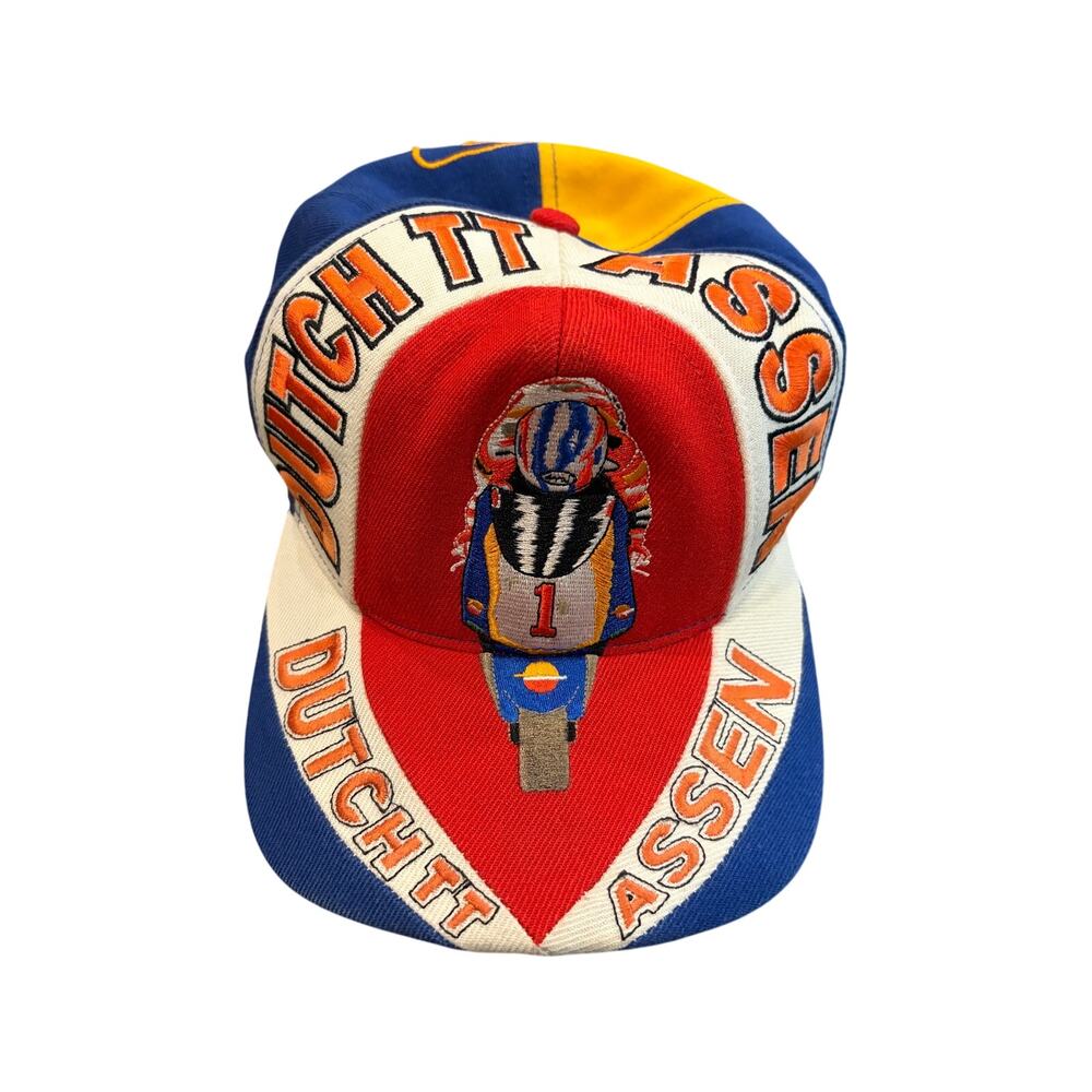Racing Vintage Moto Dutch TT Assen Cap Hat, Moto 500 GP Championship Racing Hat
